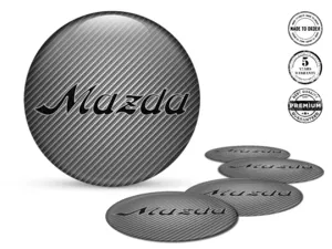 Mazda Adesivo Silicone Edizione Emblemi Cerchio Custom